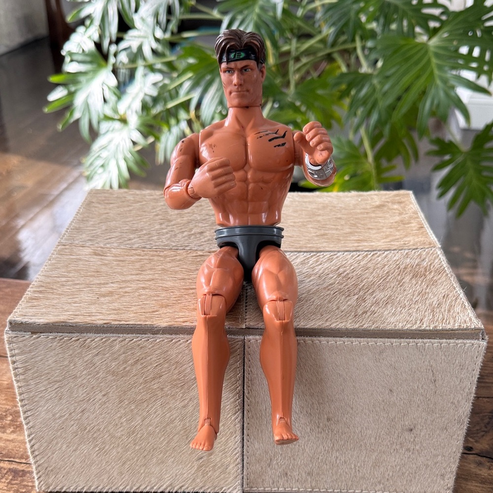 Vintage 90s GI Joe Action Figure Doll - Max Steel